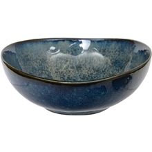 Cobalt Blue Oval Bowl 13.8x13.5 cm