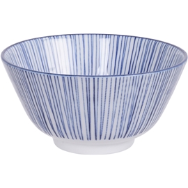 Nippon Blue Rice Bowl 12 cm Lines