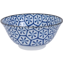 Mixed bowls 15x7 cm Blue/White