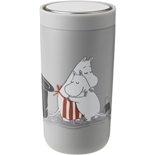 0.2 liter - Soft light grey - Moomin To Go Click 0,2 L