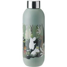 Dusty green - Moomin Keep Cool Drikkeflaske