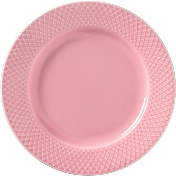 Lyngby Rhombe Color Tallerken Rosa (Bilde 1 av 4)