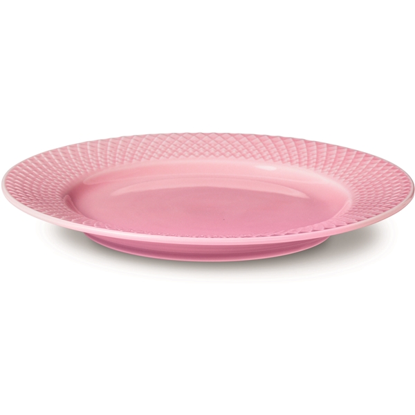 Lyngby Rhombe Color Tallerken Rosa (Bilde 2 av 4)
