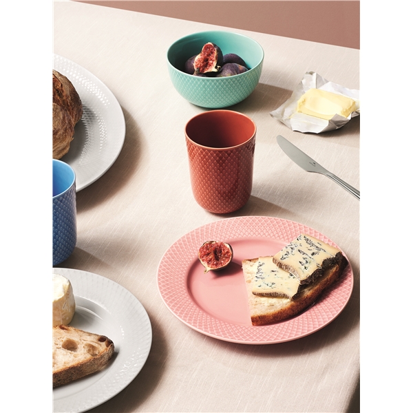 Lyngby Rhombe Color Tallerken Rosa (Bilde 4 av 4)