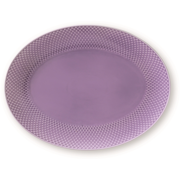 Rhombe Color Oval serveringsfat Lyselilla (Bilde 1 av 3)