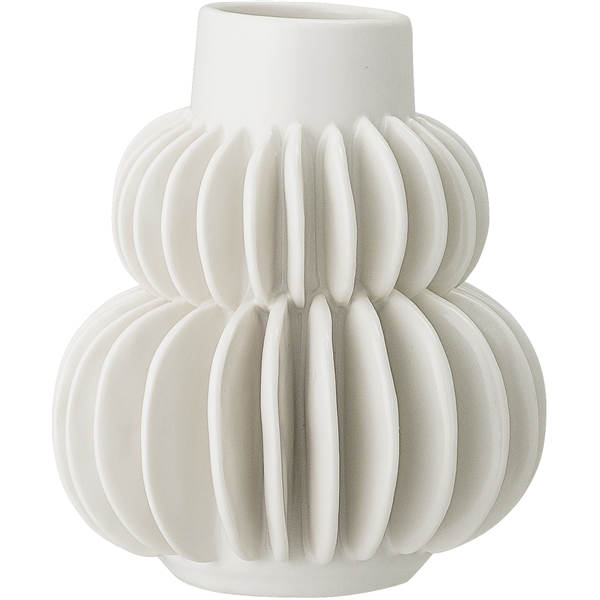 Bloomingville Vase 14 cm hvit (Bilde 1 av 4)