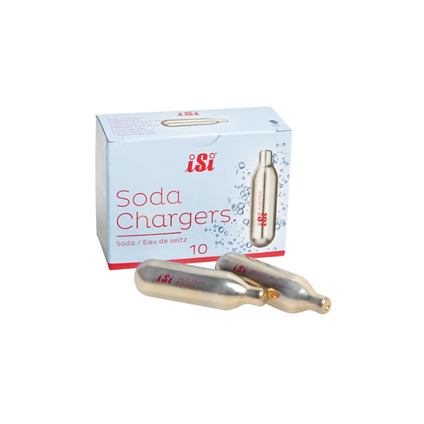 iSi CO2-patroner for sodasifoner 10-pack