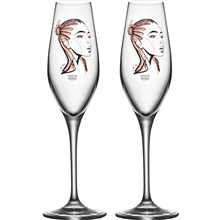Champagneglass All About You 2-pack
