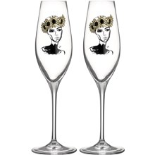 Let´s celebrate you - Champagneglass All About You 2-pack