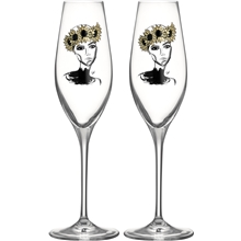 Champagneglass All About You 2-pack