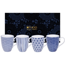 Nippon Blue Mug Set 4-pack