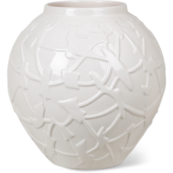 Relief Vase 20cm hvit