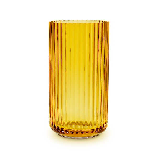 Lyngbyvasen Glass amber