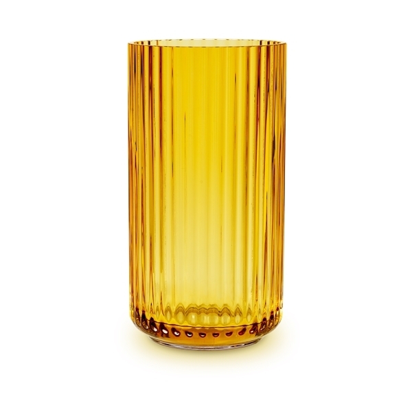 Lyngbyvasen Glass amber