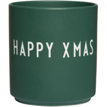 Design Letters Favoritkopp Happy Xmas / Dark Green
