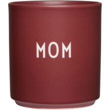 Design Letters Favoritkopp Mom / Burgundy