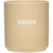 Design Letters Favoritkopp Pappa / Beige