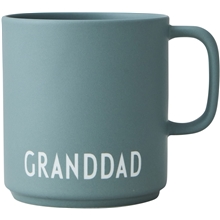 Granddad / Dusty green - Design Letters Favoritkopp med håndtak