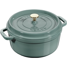 Staub Rund gryte 3,8 L Eucalyptus