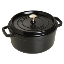 Sort - Staub Rund gryte 3,8 L