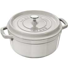 White truffle - Staub Rund gryte 3,8 L