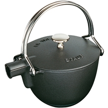 Sort - Staub Tekanne rund 1,15 L