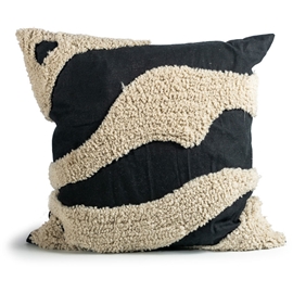 Fluffy Tyyny Musta/beige