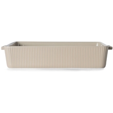 36x23 cm - Flora ovnsform Beige