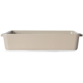 Flora ugnsform Beige 36x23 cm