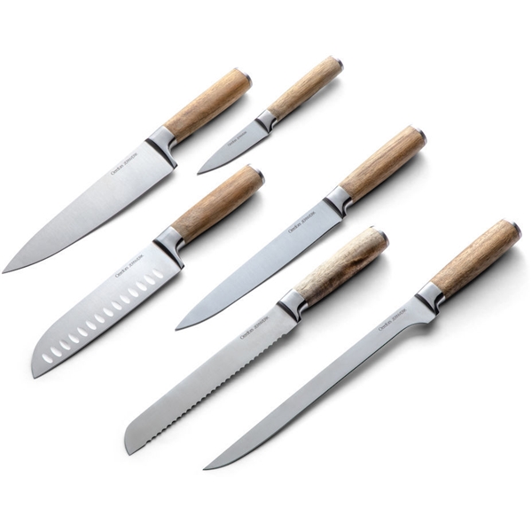 Orrefors Jernverk Knivsett Acacia 6-pack (Bilde 2 av 3)