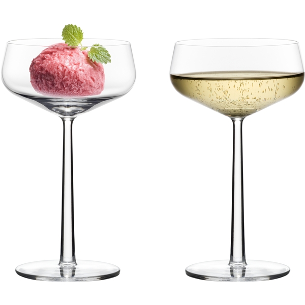 Essence Dessertskål/Lavt champagneglass 2-pack (Bilde 1 av 4)