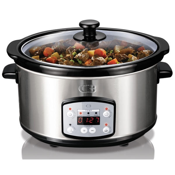 C3 Slowcooker 3,5L med digital display (Bilde 1 av 2)