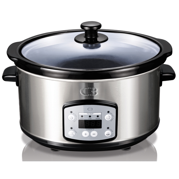 C3 Slowcooker 3,5L med digital display (Bilde 2 av 2)