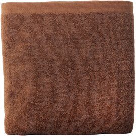 Puuvillapyyhe 69 x 137 cm Ruskea