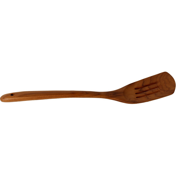 Stekespade med hull i Teak