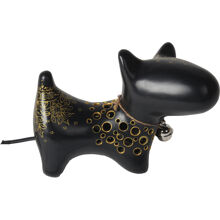 Svart/Guld - Bullterrier lampe