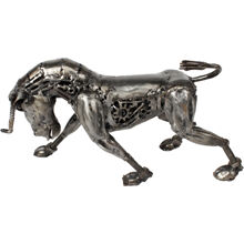 Metallskulptur Bull