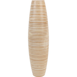 Raidallinen puuvaasi 55 cm