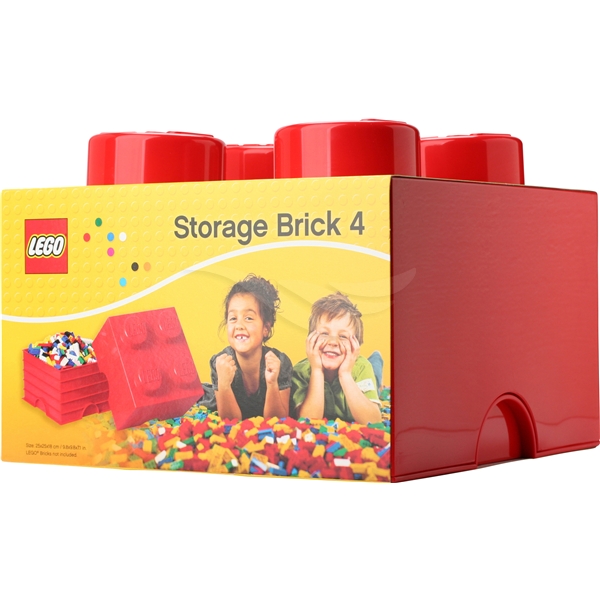 LEGO oppbevaringskasse Brick 4 (Bilde 4 av 4)