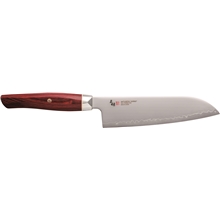 18 cm - Rød - Zanmai Mcusta Revolution Santoku