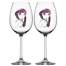 52 cl - Lilla - Vinglass All About You 2-pack