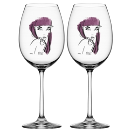 All About You vinglas 2-pack 52 cl Lila