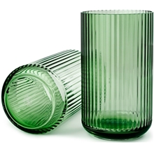 15 cm - Copenhagen green - Lyngbyvasen Glass Copenhagen Green