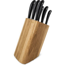 Signature Prism Oak Knivblokk med 6 kniver