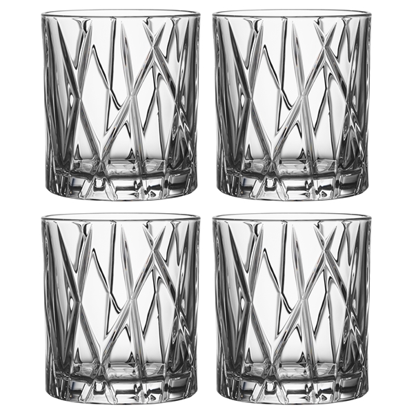 City Whiskyglass OF 4 stk/pakke (Bilde 1 av 8)