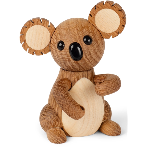 Matilda Koala Dekor 7,5 cm Eik/Aske (Bilde 2 av 3)