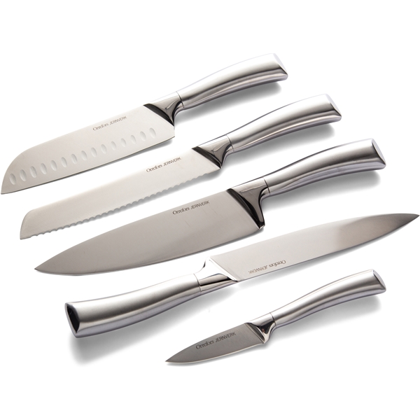 Orrefors Jernverk Kjøkkenkniver 5-pak (Bilde 1 av 2)