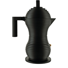 Pulcina espressomaskin svart