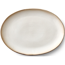 Gastrobrett 45 x 34 cm Grå/Gräddvit