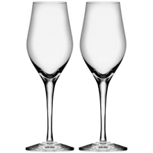 1 set - Sense Champagne/Drikkeglass 2-pak